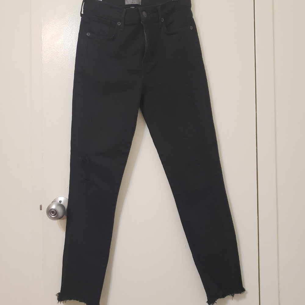 AGOLDE Sophie black ankle jeans size 26